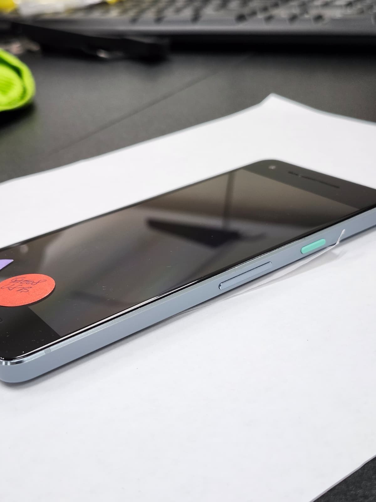 DEFECTIVE – Google Pixel 2 – 64 GB – Blue – Unlocked – G011C – 12431