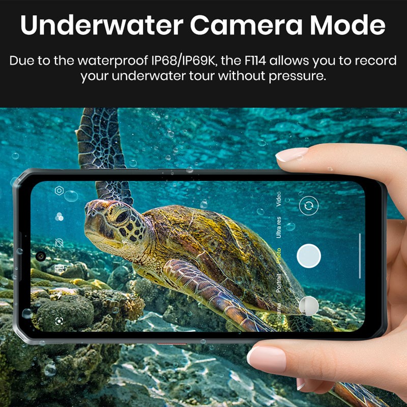 6.6″ FOSSiBOT F114 4G LTE Rugged Phone Android 15 Outdoors Thin Mobile Octa Core