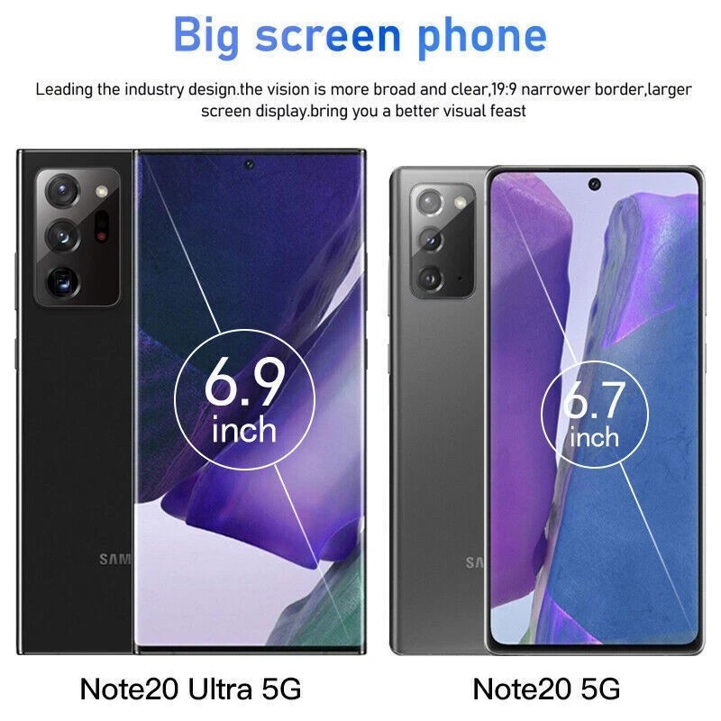 New in Box Samsung Galaxy Note20 Ultra / Note10+ Plus Unlocked 2 Year WARRANTY