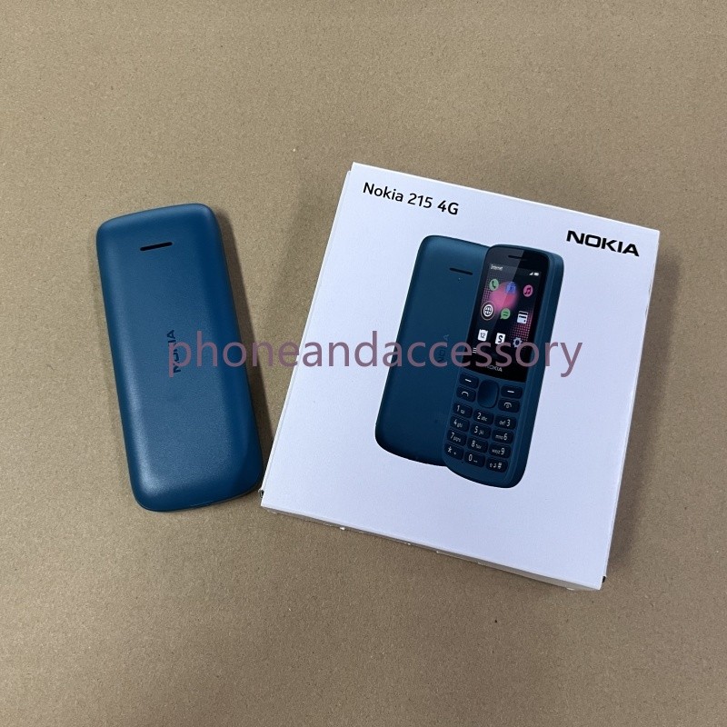 Unlocked Nokia 215 4G Dual SIM 2.4 Inch Bluetooth FM Radio 1150mAh Global phone