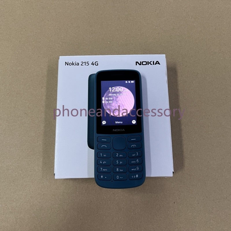 Unlocked Nokia 215 4G Dual SIM 2.4 Inch Bluetooth FM Radio 1150mAh Global phone