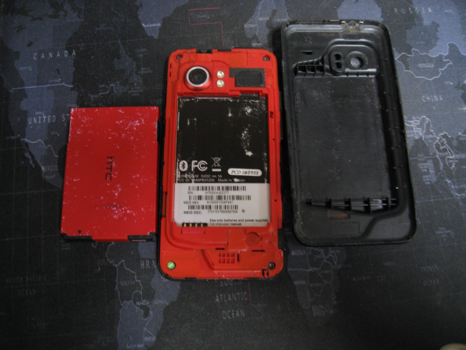 HTC Droid Incredible ADR6300 – 8GB – Black – untested sold For Parts As-Is