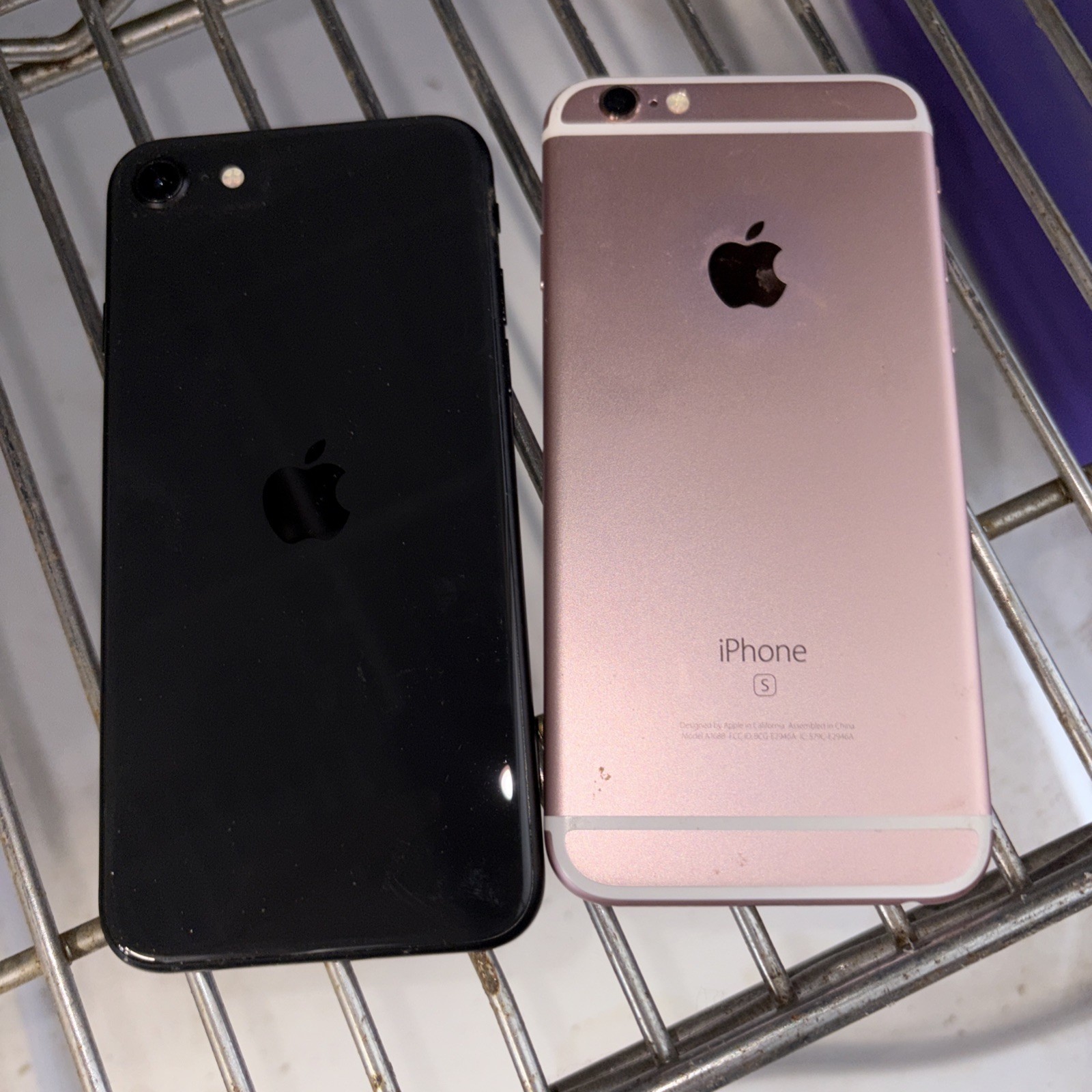Two Apple Iphones untested Sold as is Condition Unknown