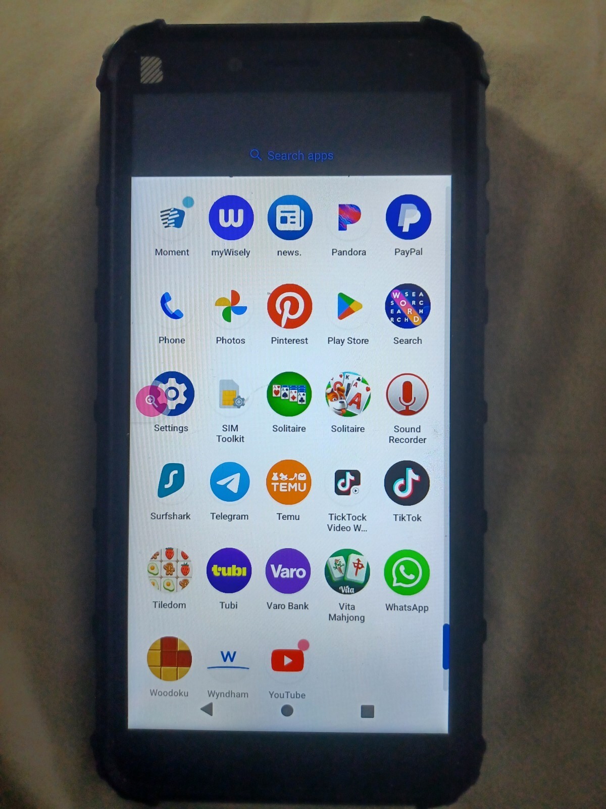 Tiktok app installed G90 – 64 GB – Black (Unlocked)