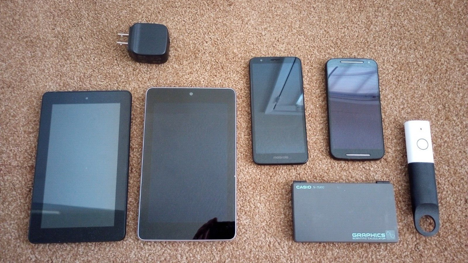 Motorola Moto G 2nd Gen, Motorola Moto E6, Nexus 7, Amazon Fire Tablet