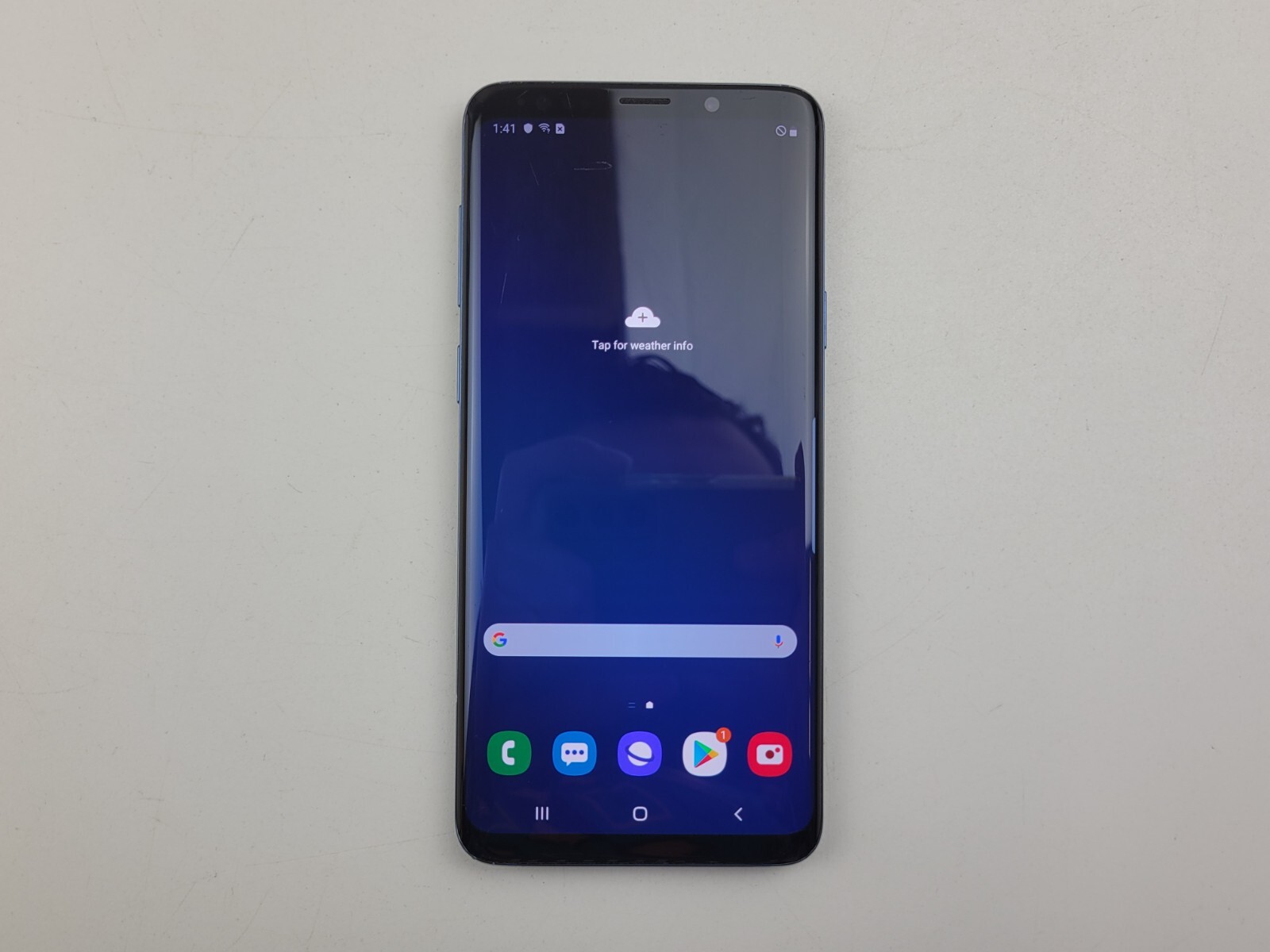 Samsung Galaxy S9+ (SM-G965U1) 64GB – Blue (Unlocked) – BLEMISHED – J8425