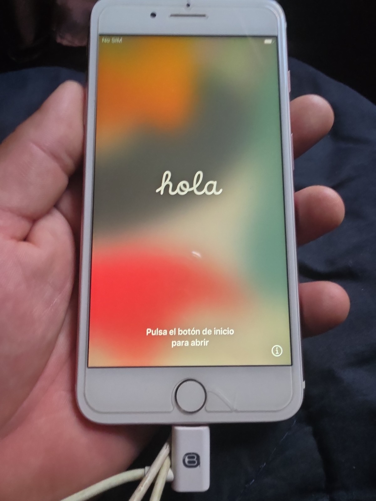 Unlocked Apple iPhone 7 Plus 128GB Rose Gold A1784 (Screen Protected)