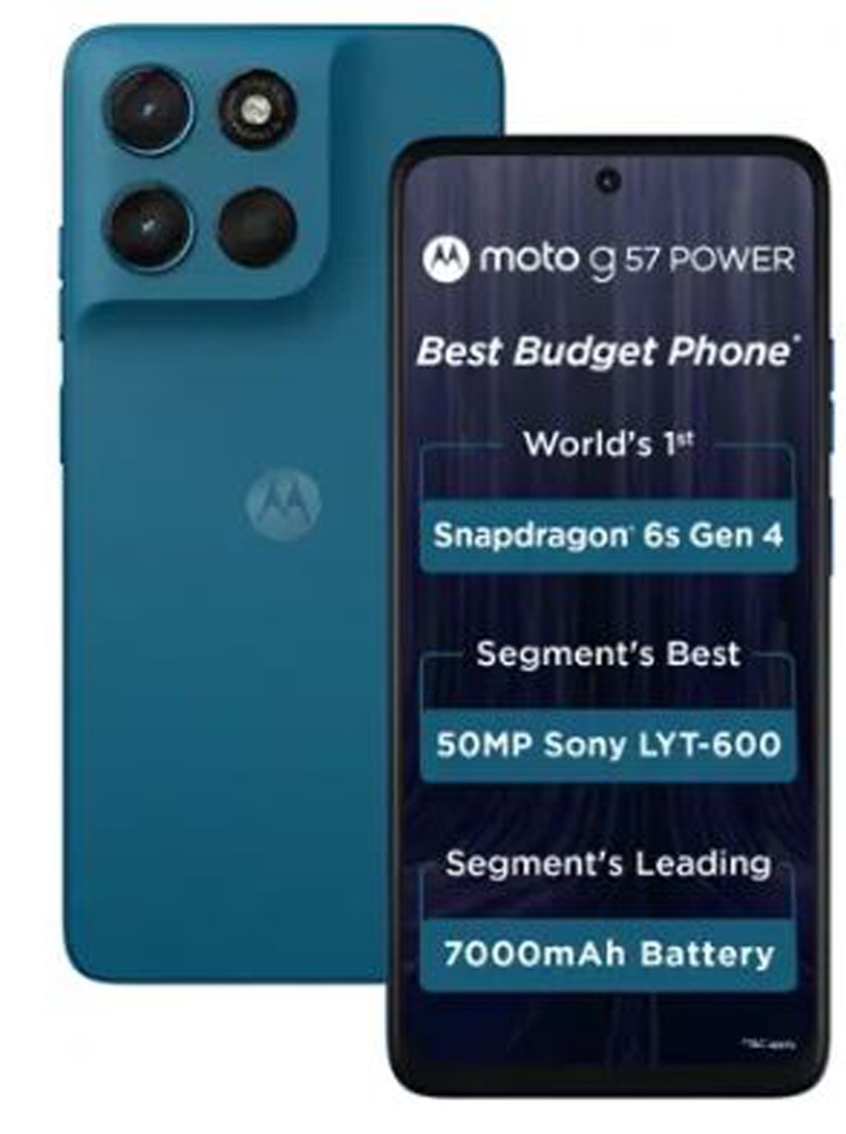 MOTOROLA g57 power 5G (Pantone Corsair, 128 GB) (8 GB RAM) 6s Gen 4 Processor