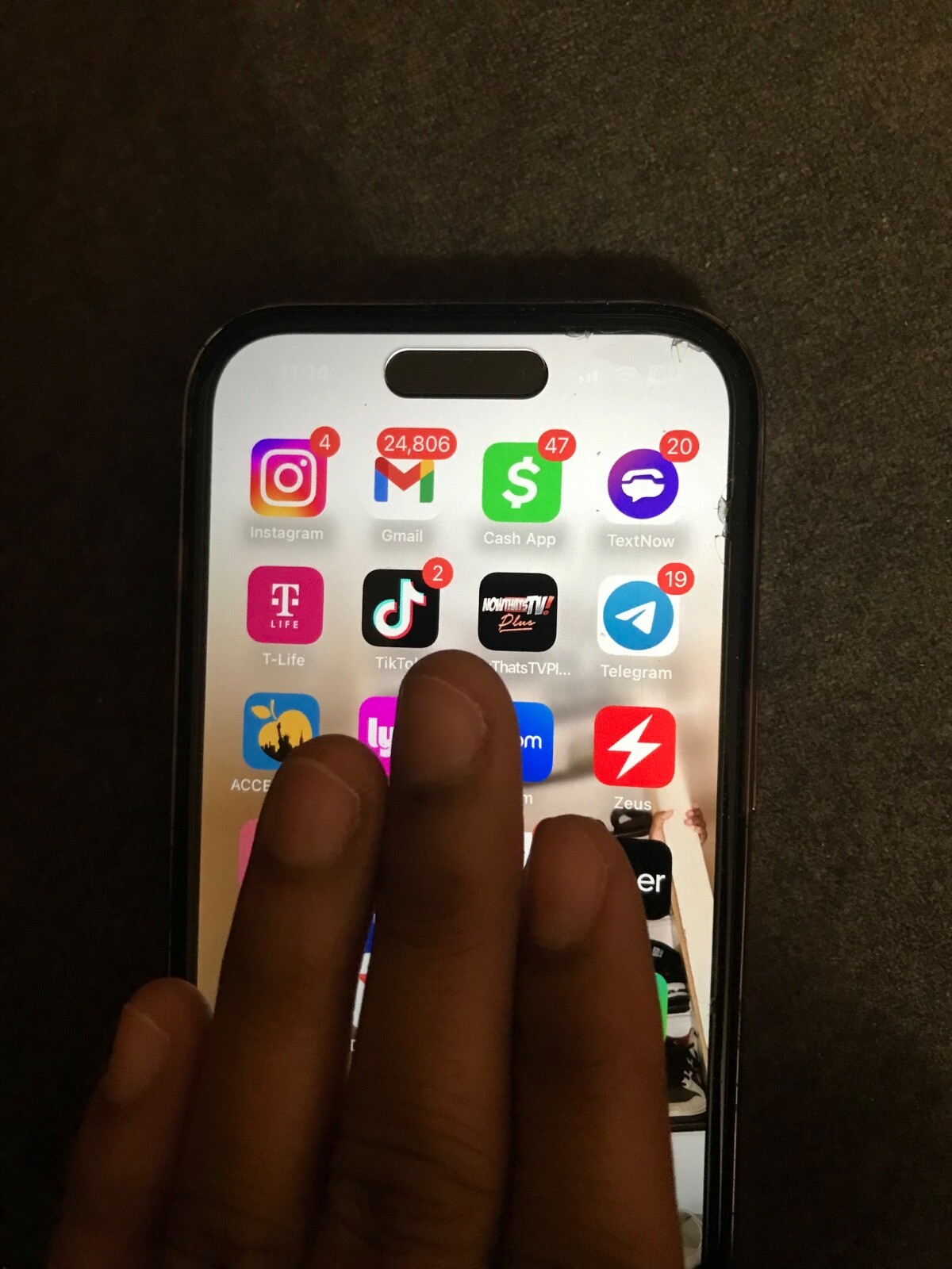 iphone 15 WITH TIK TOK APP INSTALLED