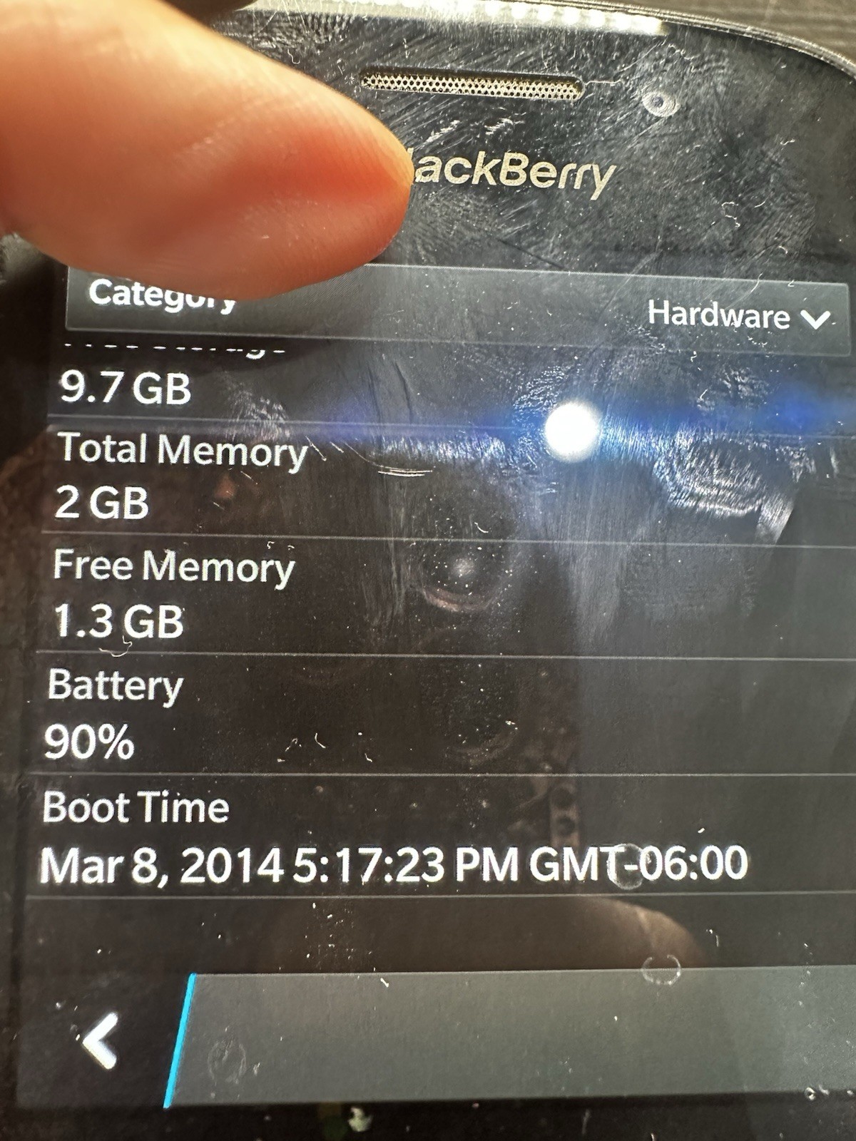 BlackBerry Q10 Smartphone 16GB PARTS ONLY!! AS IS!!