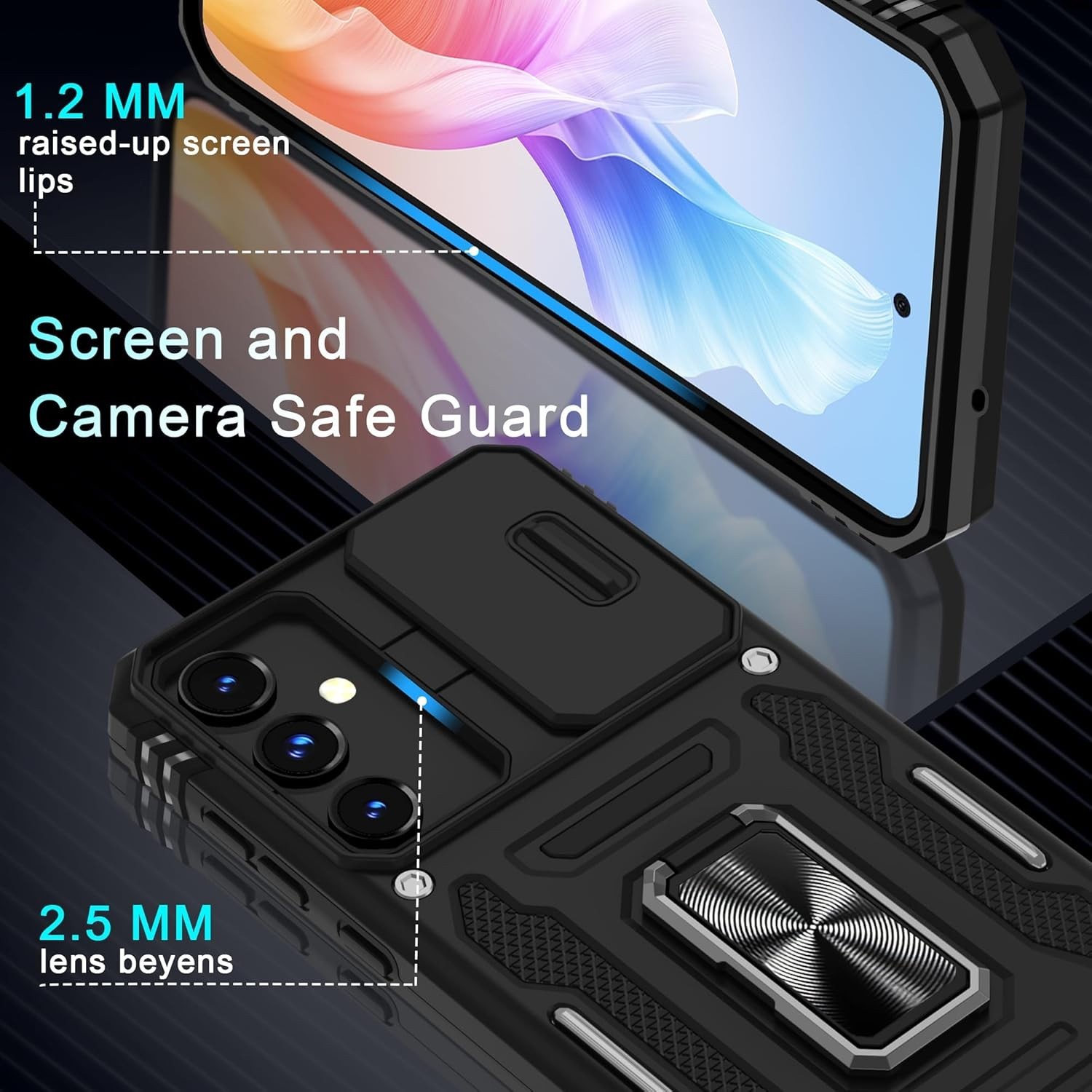 For Samsung Galaxy A35/A55 5G Case Military Grade & shockproof Protective cover