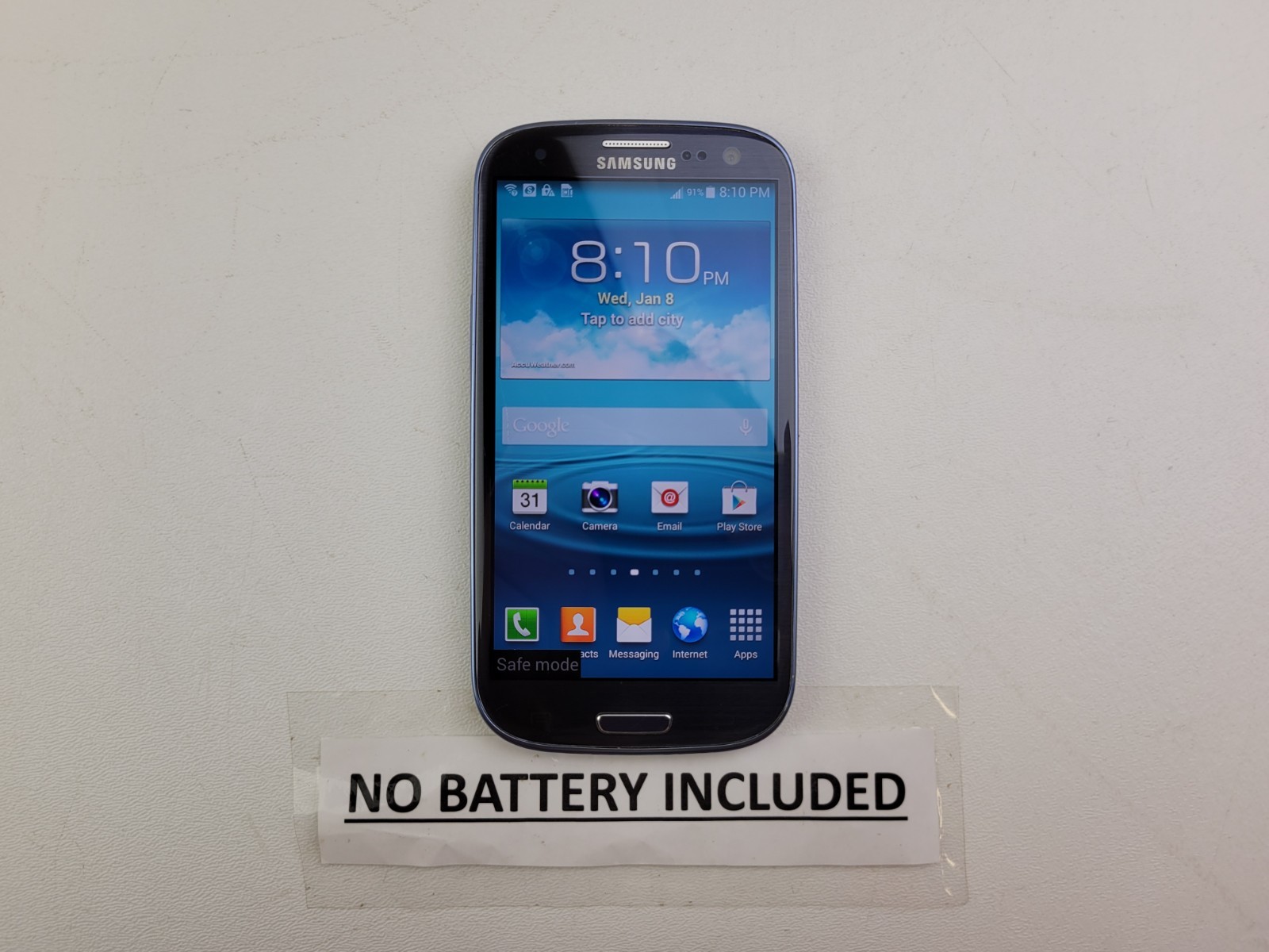 Samsung Galaxy S III (S3) (SGH-i747) 16GB – Blue (AT&T) – Clean IMEI – B413