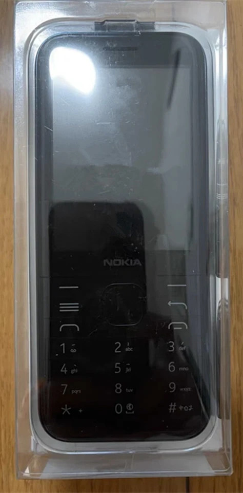 Nokia 8000 4G Dual SIM Black White 4G LTE GSM Unlocked KaiOS CellCPhone