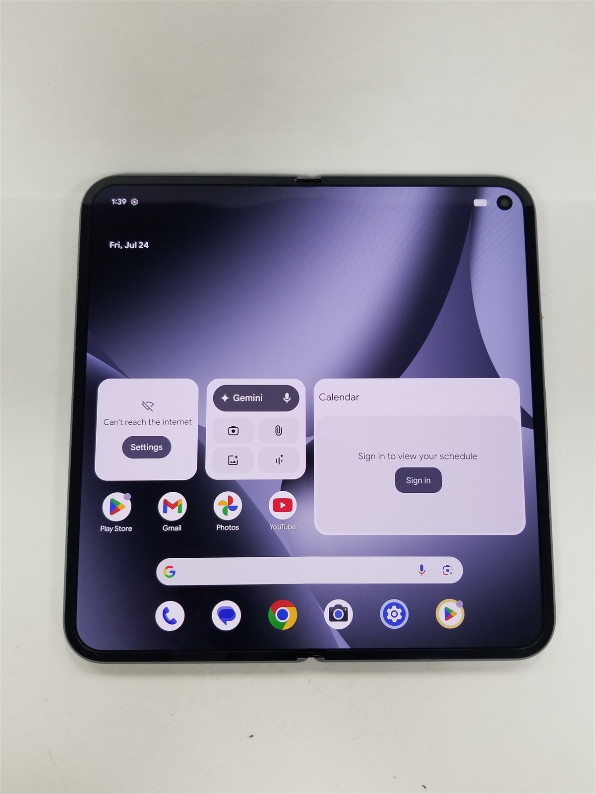 Google Pixel 10 Pro Fold 256GB Moonstone GU0NP (Verizon) Fully Functional DF9155