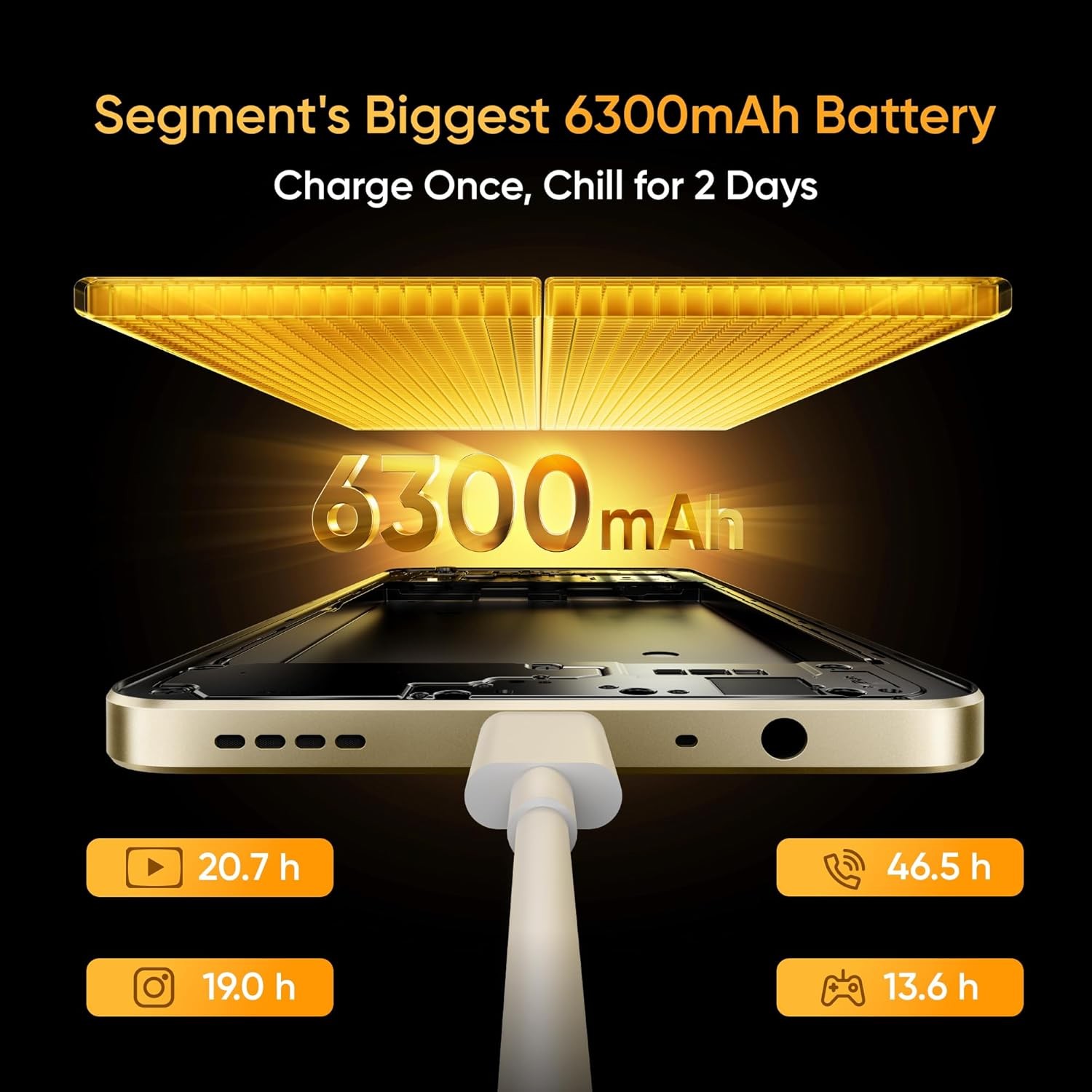 Realme NARZO 80 Lite 4G Beach Gold 4GB 64GB 6300mAh Indian Global Version Unlock