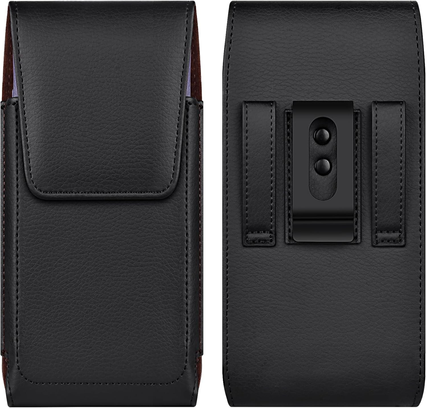 Leather Cell Phone Holster with Belt Clip Strong Magnetic Closure for Samsung Ga