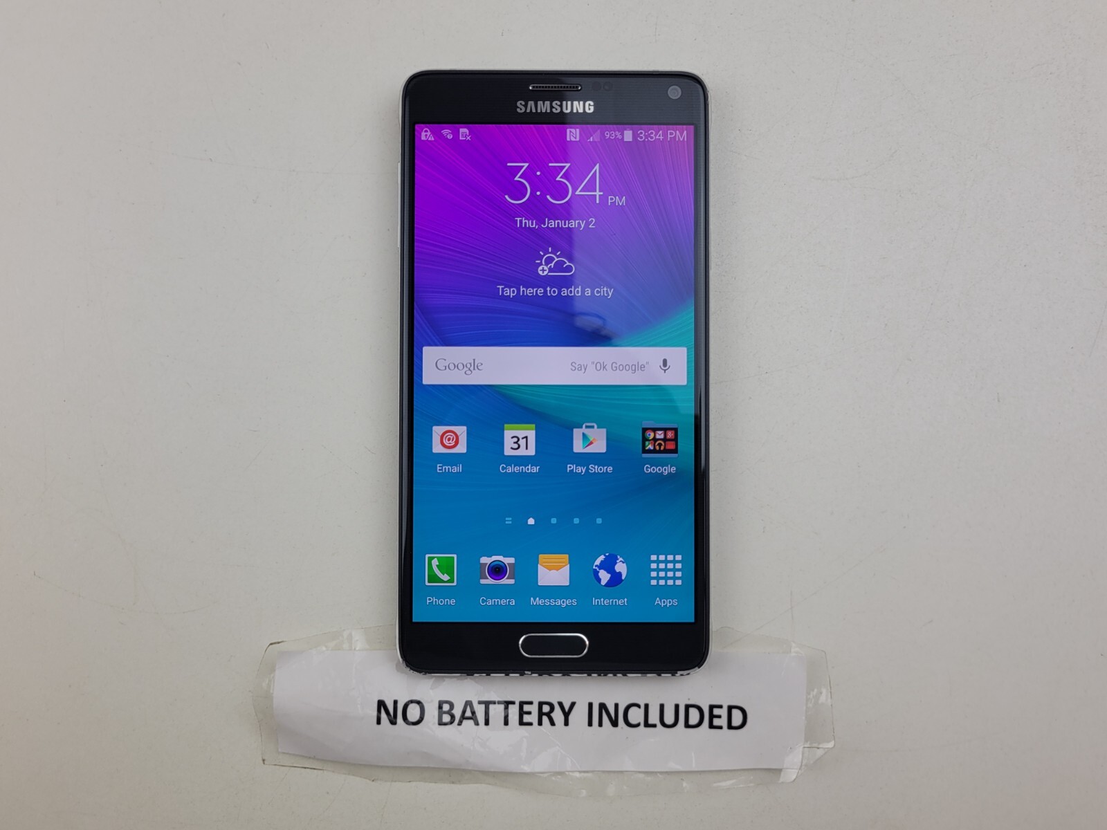 Samsung Galaxy Note 4 (SM-N910A) 32GB (AT&T) Smartphone – Clean IMEI – H0641