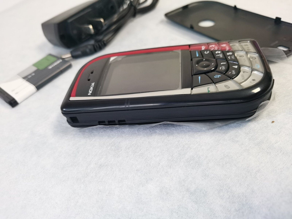 Nokia 7610 black/red Mobile Phone GSM Tri-Band Camera Bluetooth Smartphone