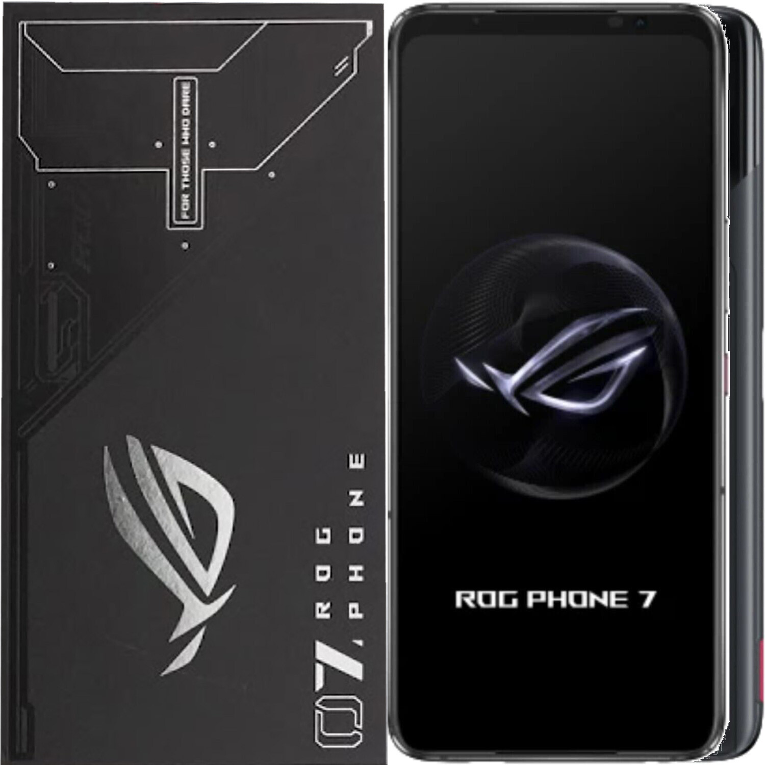 Asus ROG Phone 7 5G Phantom Black 256GB + 12GB Dual-SIM Unlocked GSM NEW