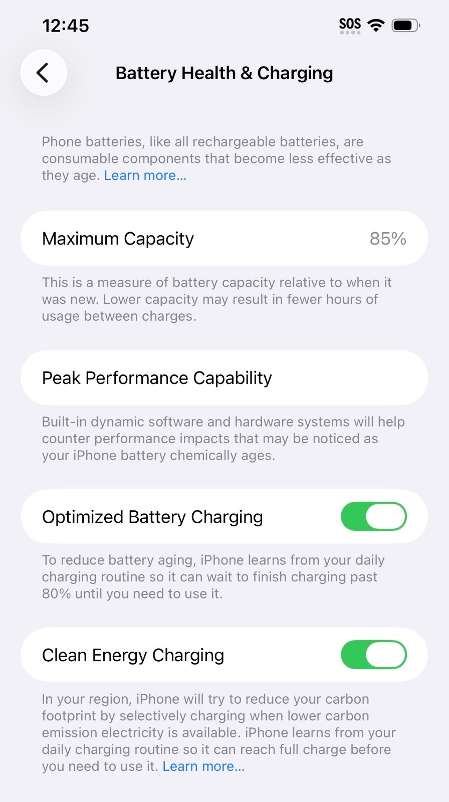 Apple iPhone 12 Pro Max 128GB Silver 85% battery Unlocked phone Bundle Excellent