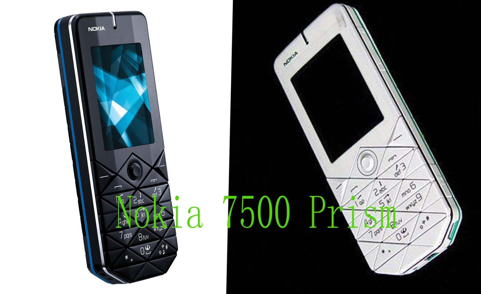 Cellphone Nokia 7500 Prism Mobile Phone Video Bluetooth Original FM JAVA 2.0