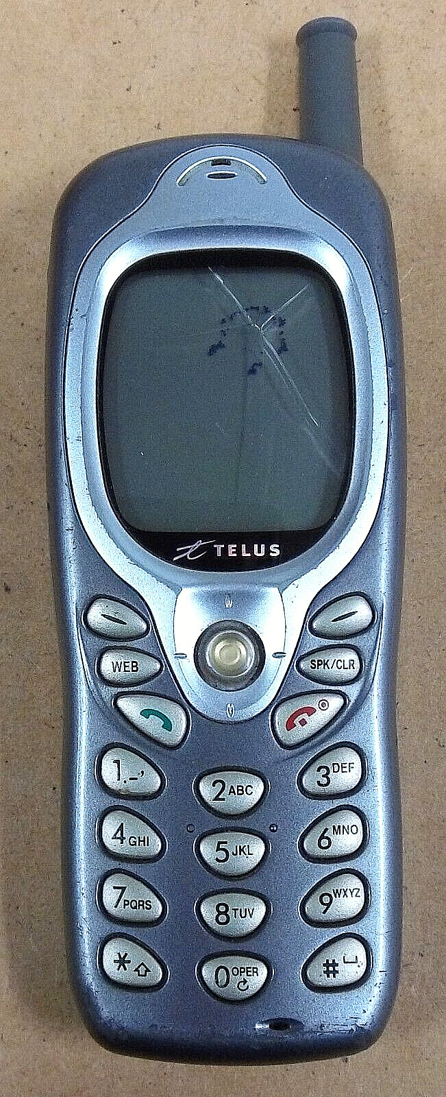 Audiovox CDM-8300 / CDM8300 – Gray ( Telus ) Very Rare Phone – Untested / READ
