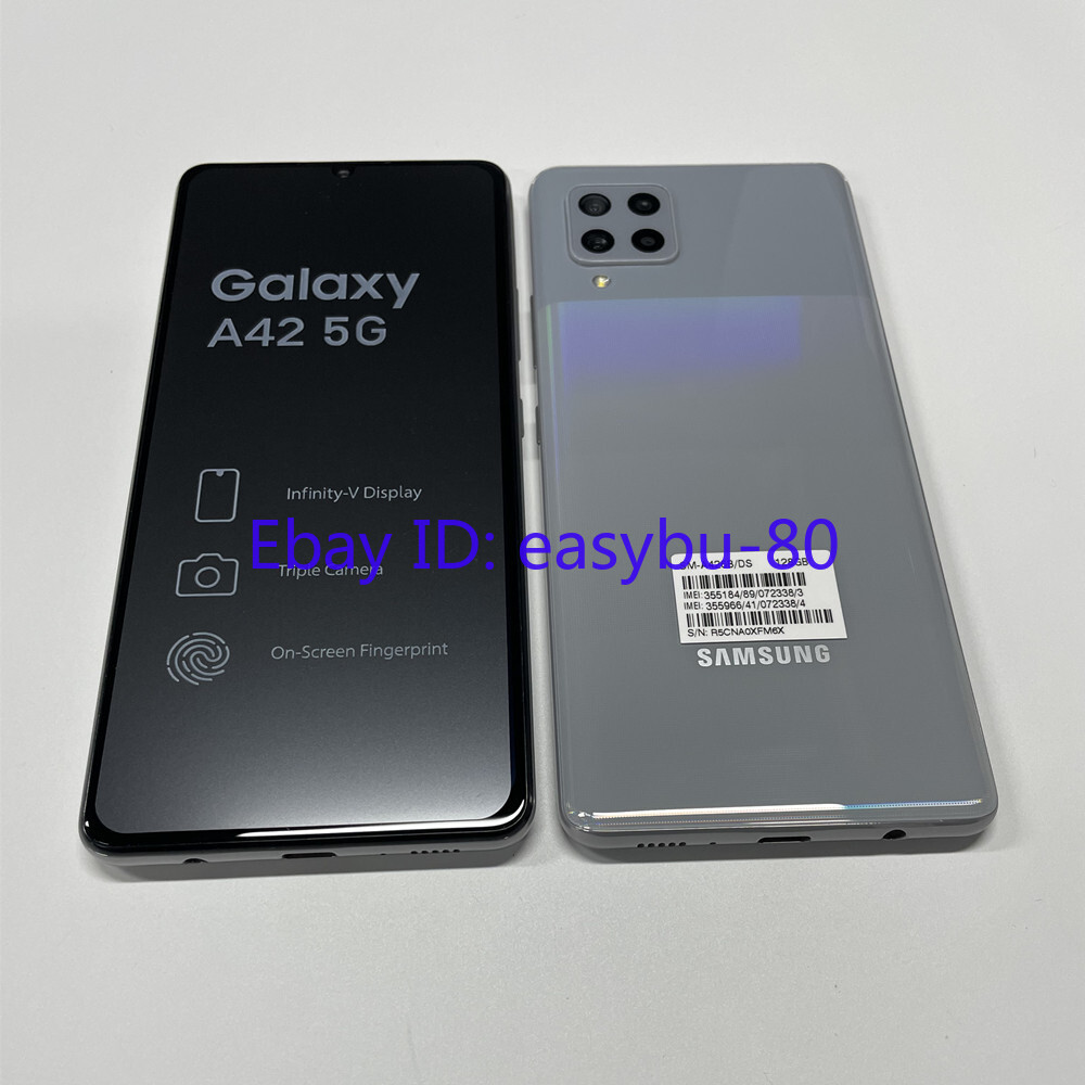 Unlocked Samsung Galaxy A42 5G SM-A426U 128GB Smartphone-New Sealed Multi Color