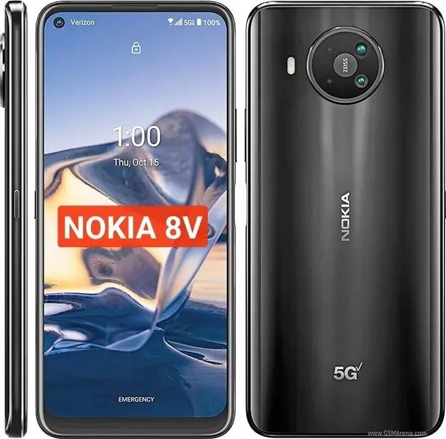 Original Nokia 8V 5G 64GB Verizon Unlocked SmartPhone Android OPEN BOX Black A+