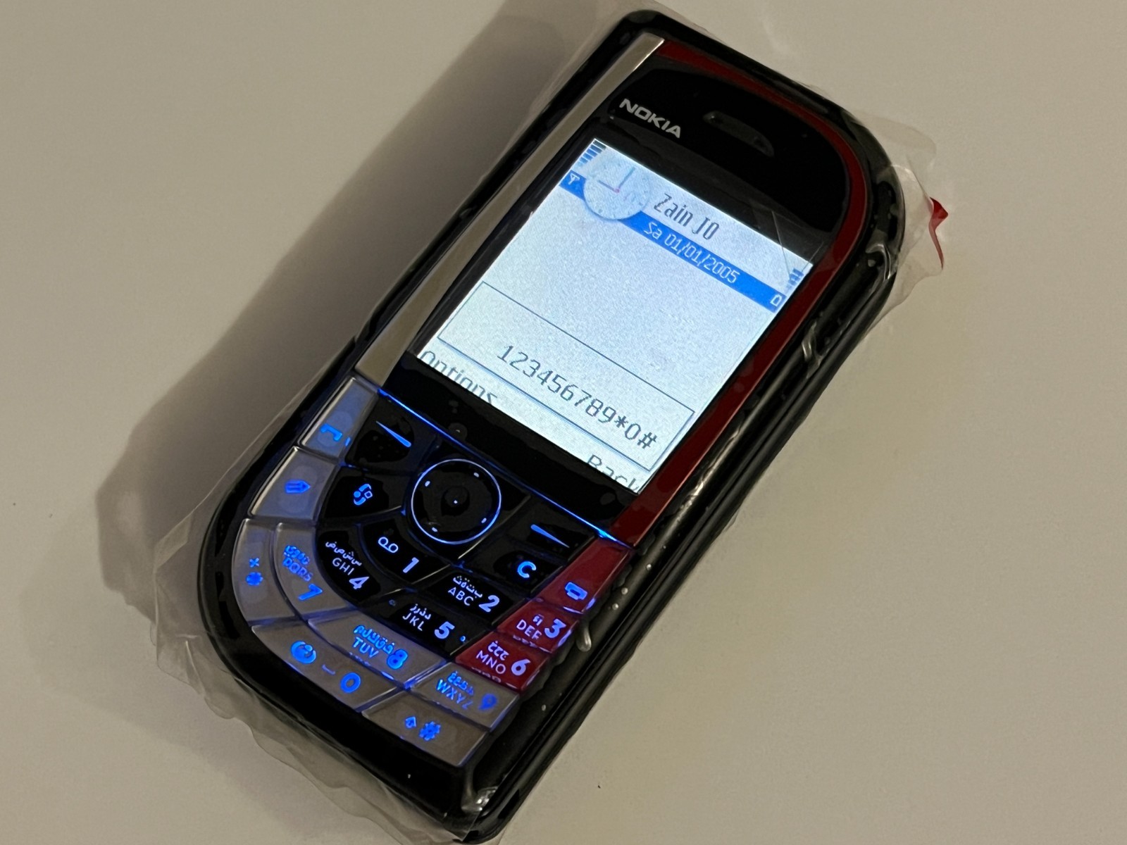 Rare Nokia 7610 – Black/Red (Unlocked) Smart Symbian Phone ERA