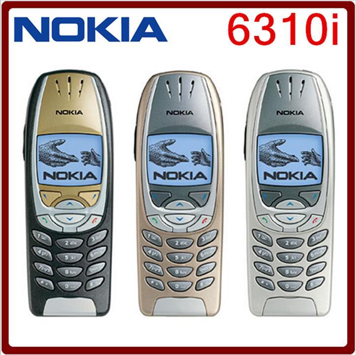 Original Unlocked Nokia 6310i 2G GSM Tri-band Bluetooth Classical Cellphone