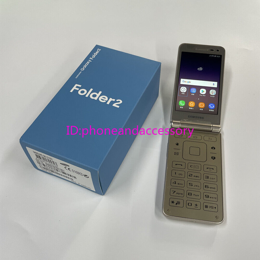 Samsung Galaxy Folder2 SM-G160N 16GB+2GB Flip Unlocked SmartPhone- New Unopened