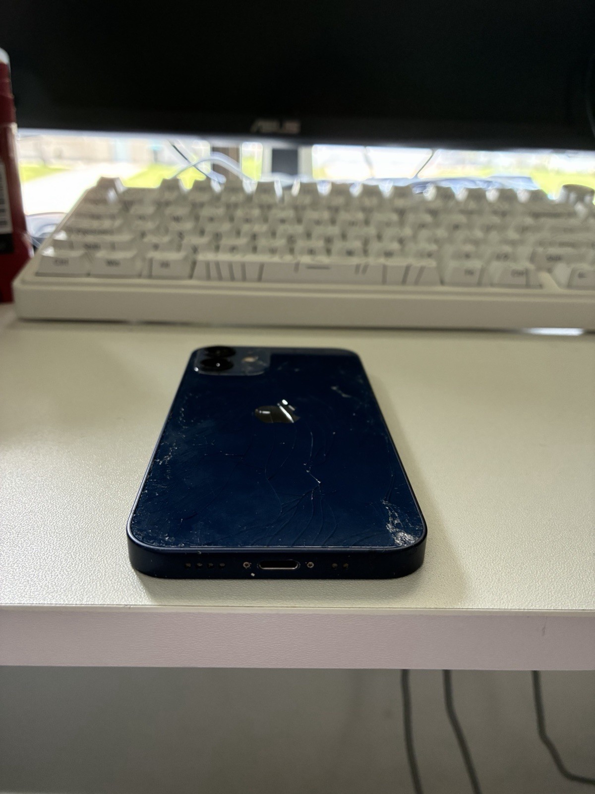 Apple iPhone 12 mini 128GB Blue Slate Style Smartphone Used