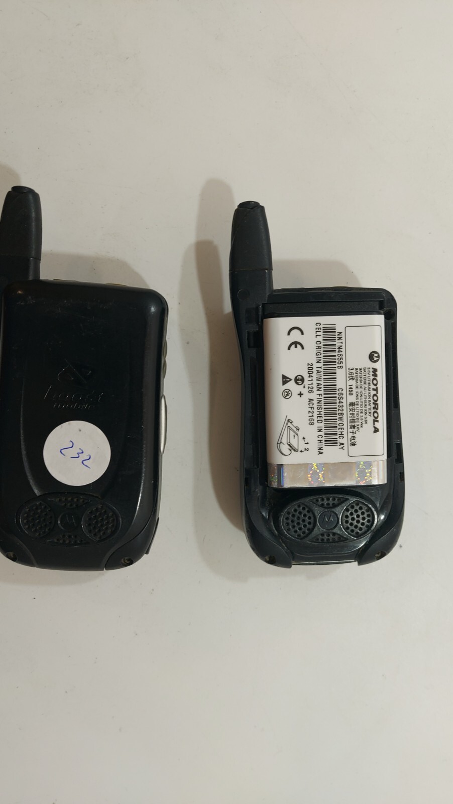 232.LOT Of 2 Motorola i455 Very Rare – For Collectors – Locked Boost Network