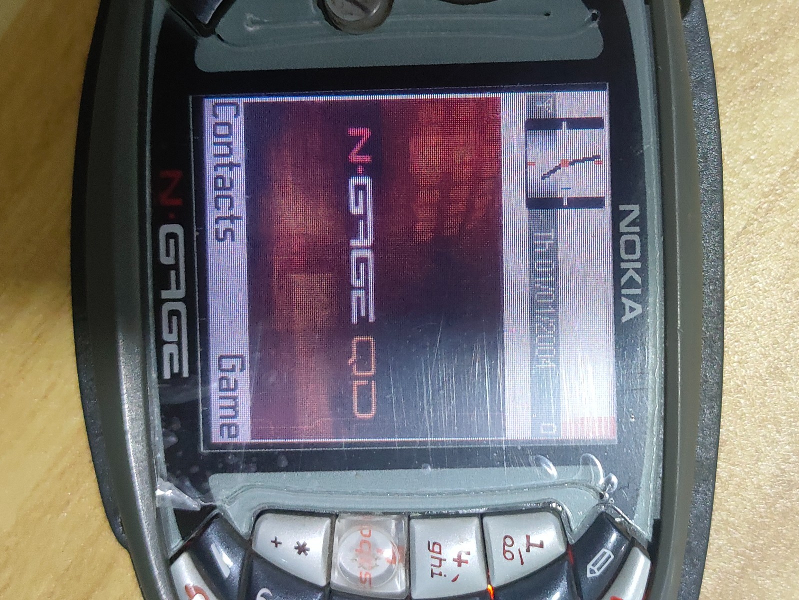 Nokia N-Gage QD Unlocked GSM game phone GOOD