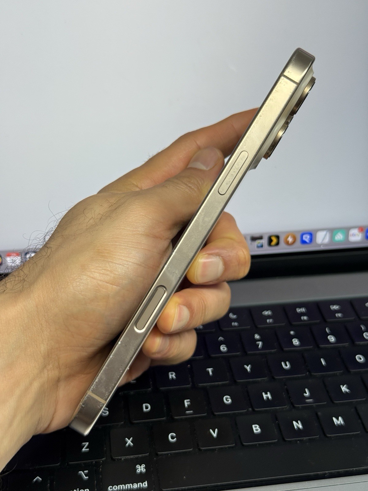 Apple iPhone 16 Pro Max (98% Batt) Gold Titanium 256GB T-Mobile #24719