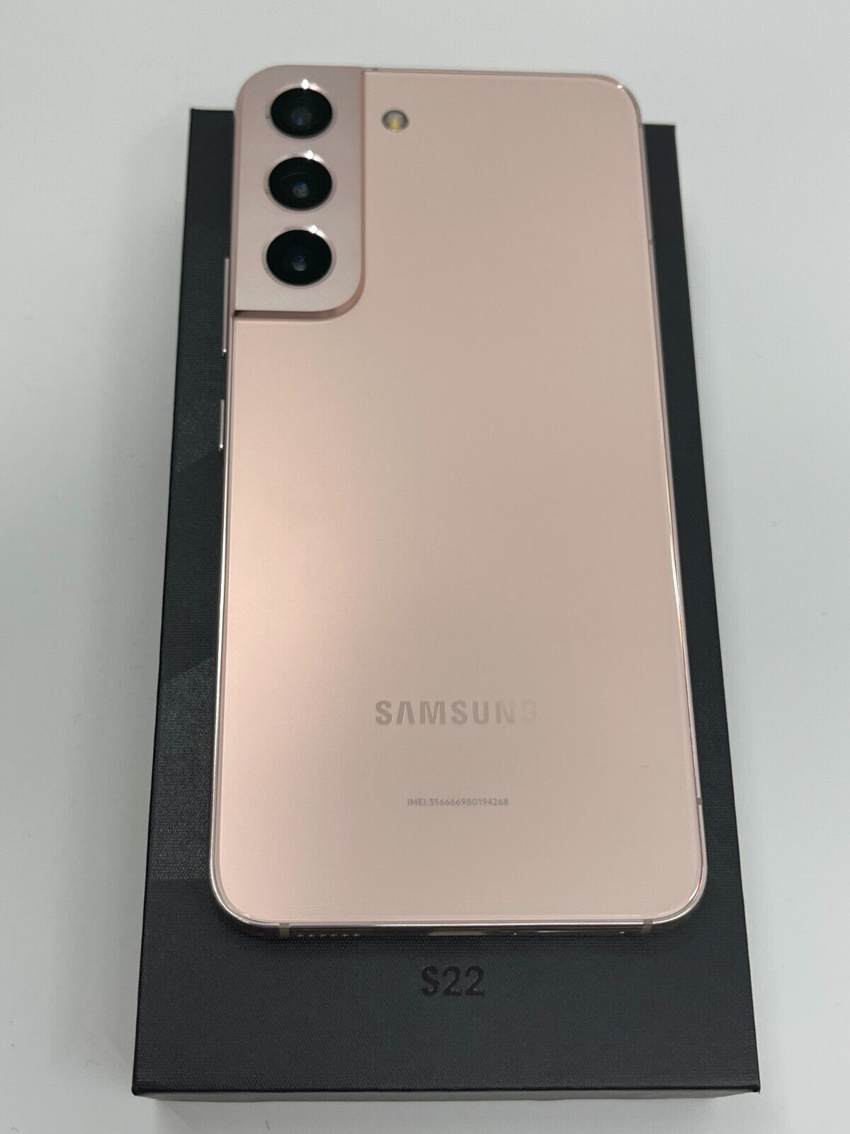 Samsung Galaxy S22 (SM-S901U) Unlocked 128GB Rose Gold ****