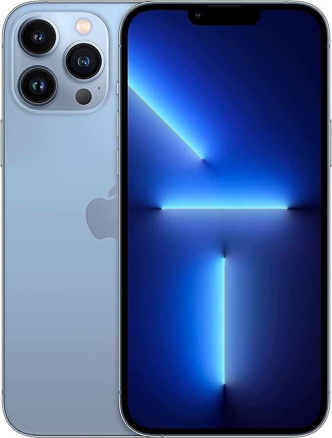 Apple iPhone 13 Pro Max – 128GB – Sierra Blue (AT&T) LCD