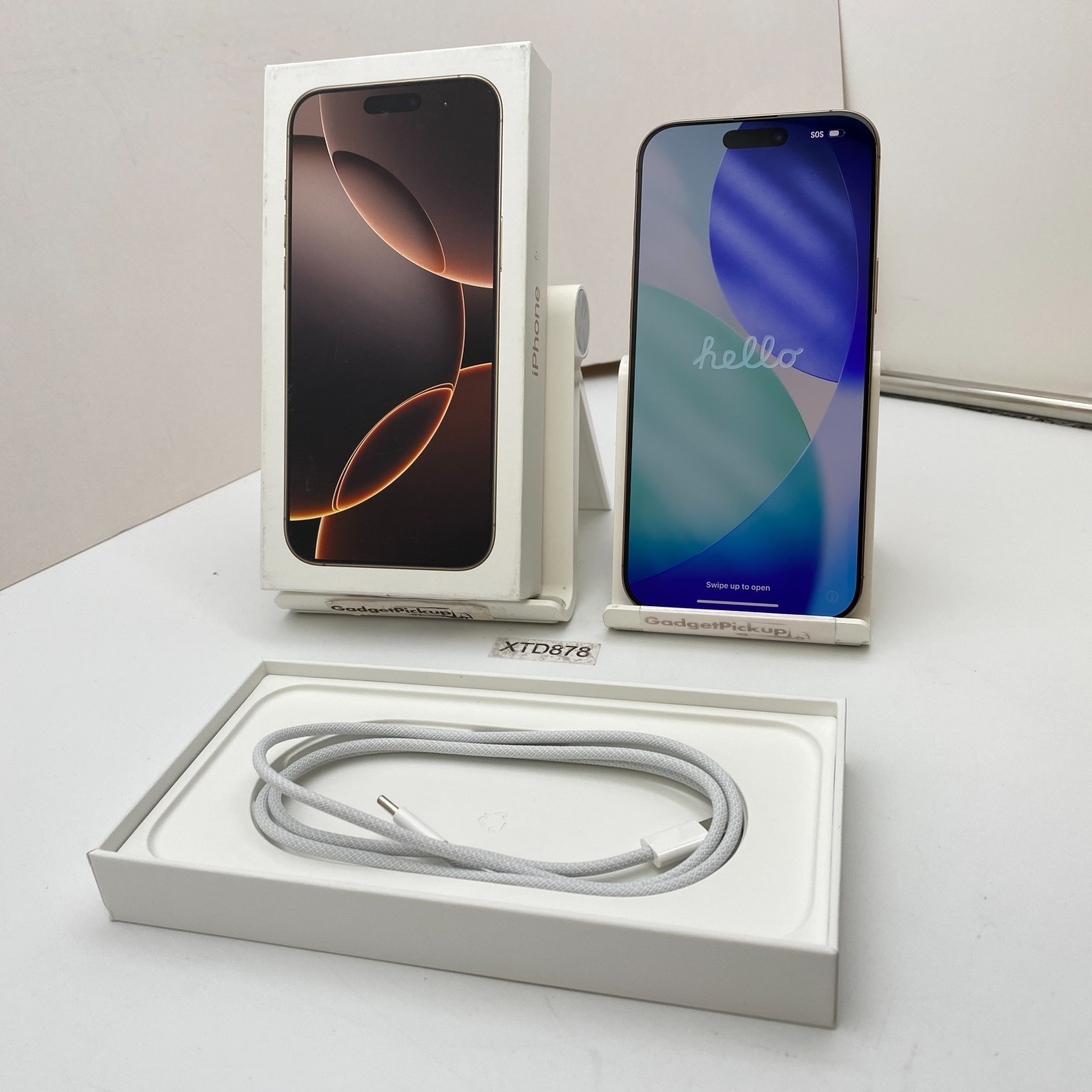 Apple iPhone 16 Pro Max – 1TB – Desert Titanium (Unlocked) – Open Box