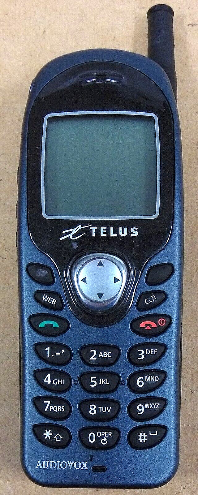 Audiovox CDM-8150 / CDM8150 – Gray and Black ( Telus ) Very Rare Phone -Untested