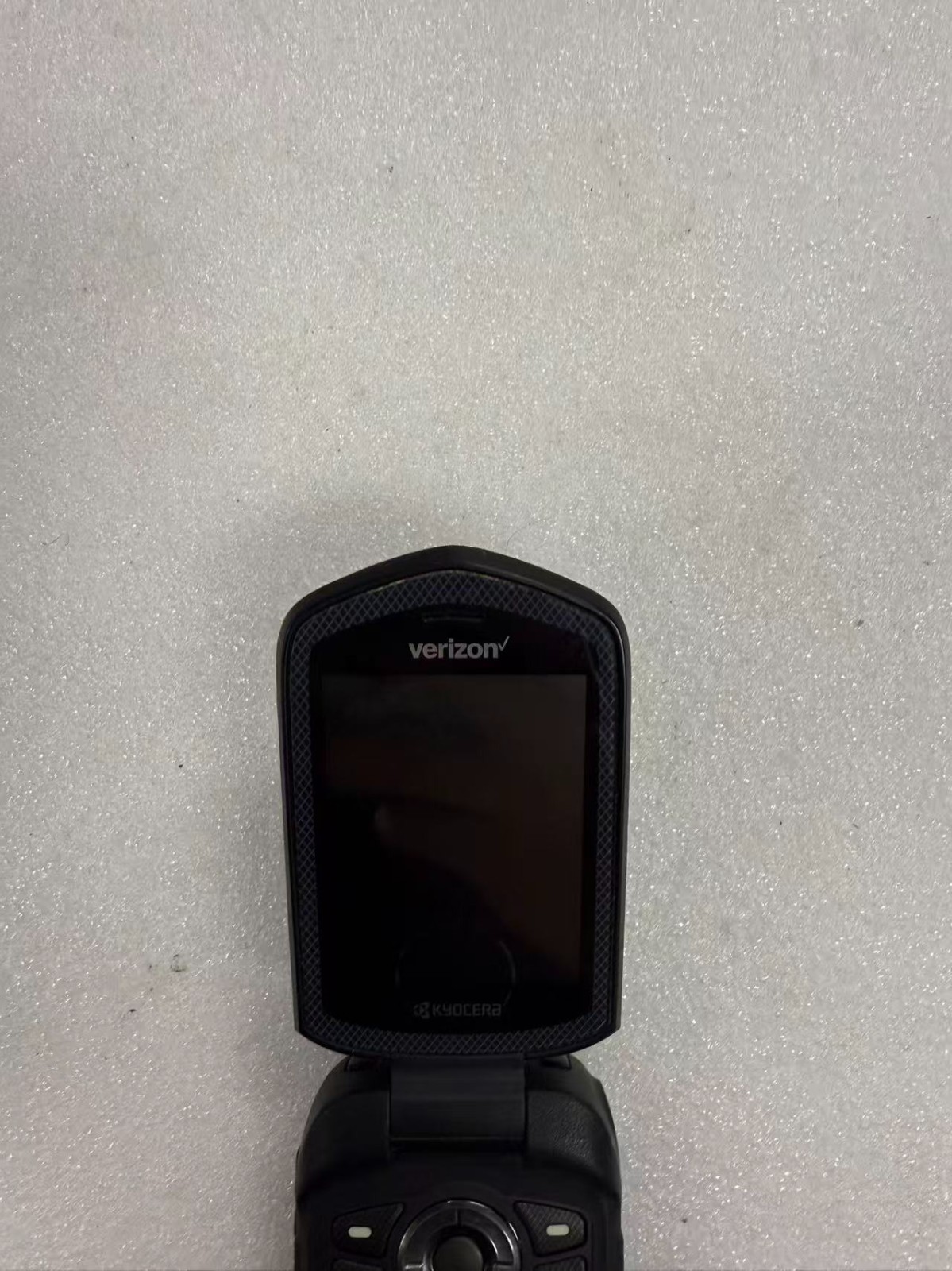 Kyocera DuraXV 4G LTE E4610 16GB Black Verizon RUGGED Flip Phone.