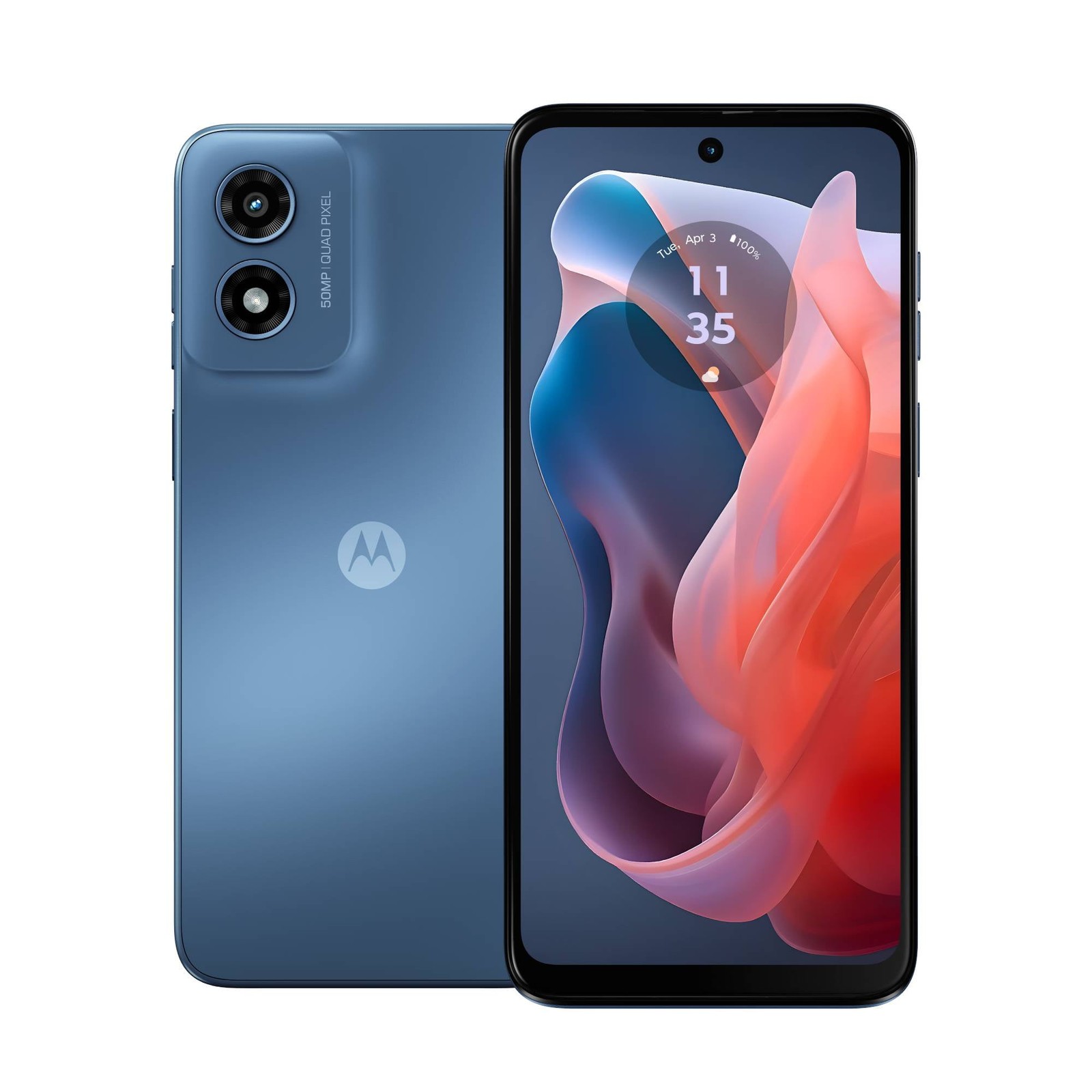 Tracfone Motorola Moto G Play (2024) XT2413V 64GB 4GB Blue New