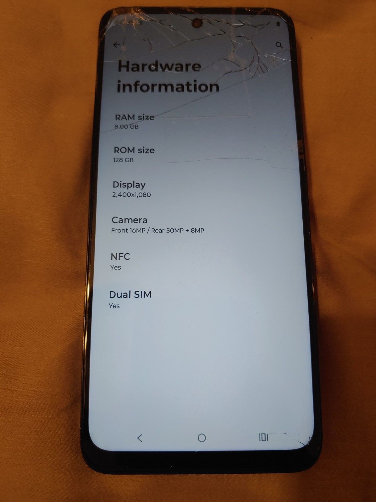 Cracked Glass Motorola Moto G Power 5G 2024 XT2415- 128GB -Factory Unlocked #59