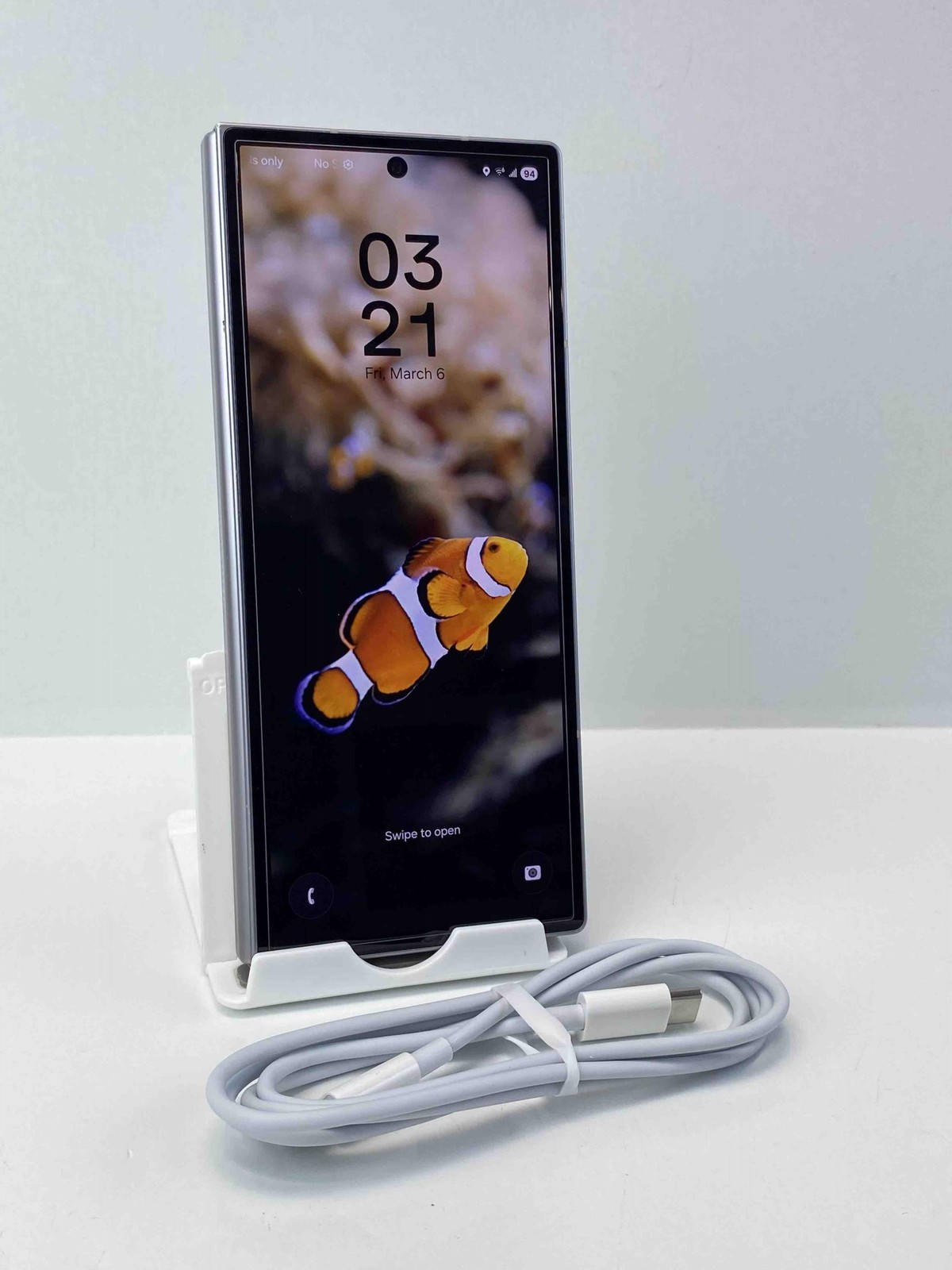 Samsung Galaxy Z Fold6 SM-F956U1 256GB Silver Shadow Warranty Unlocked device
