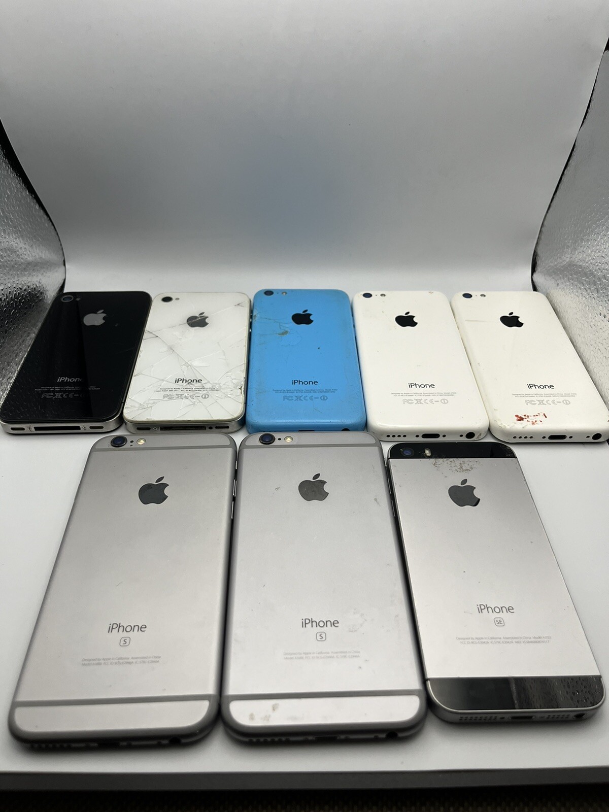 Apple iPhone Lot Of 12 Parts/As Is
