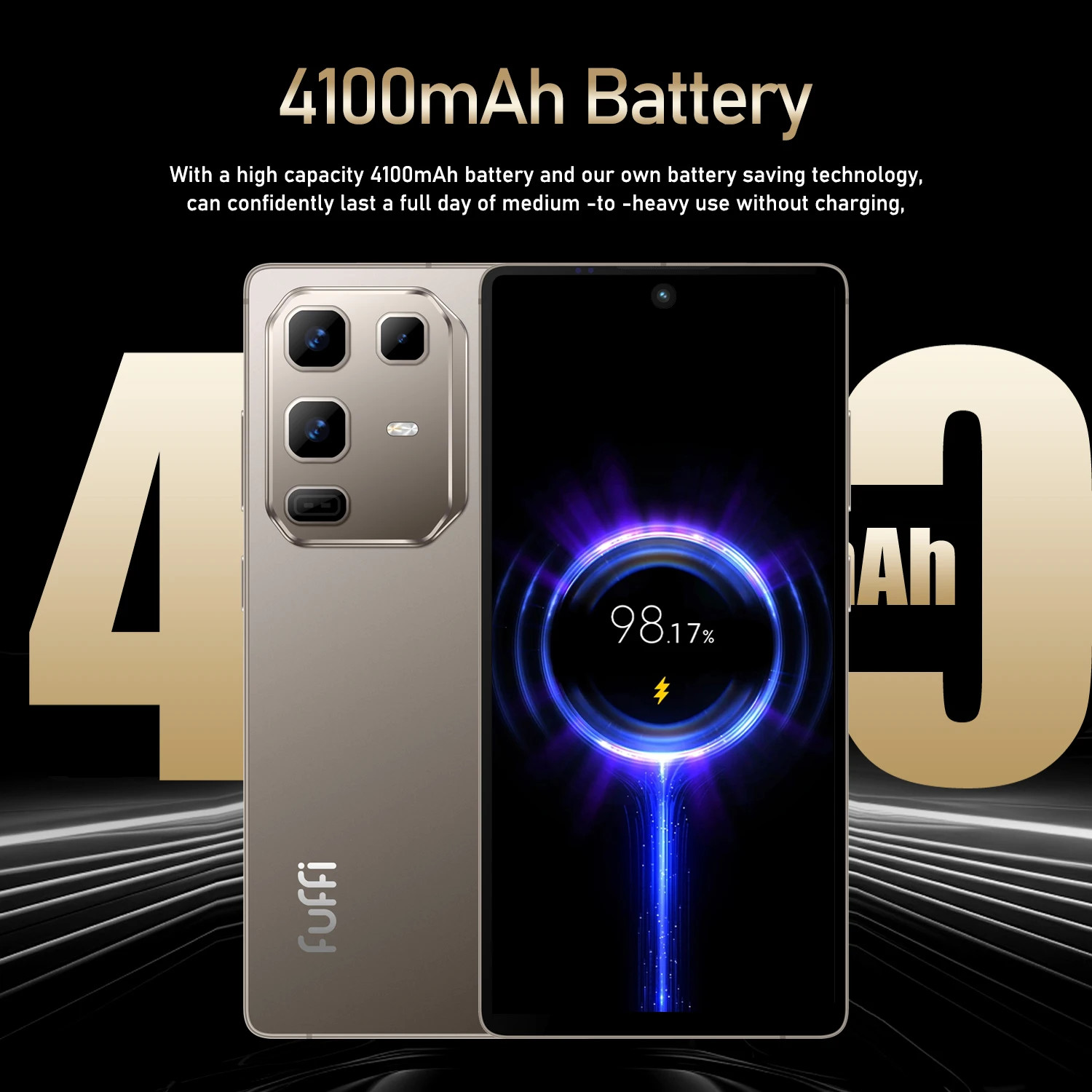 Fuffi-24 Pro,Smartphone Android,6.8 inch, 8GB RAM 256G ROM,Dual SIM,16+32MP Cam