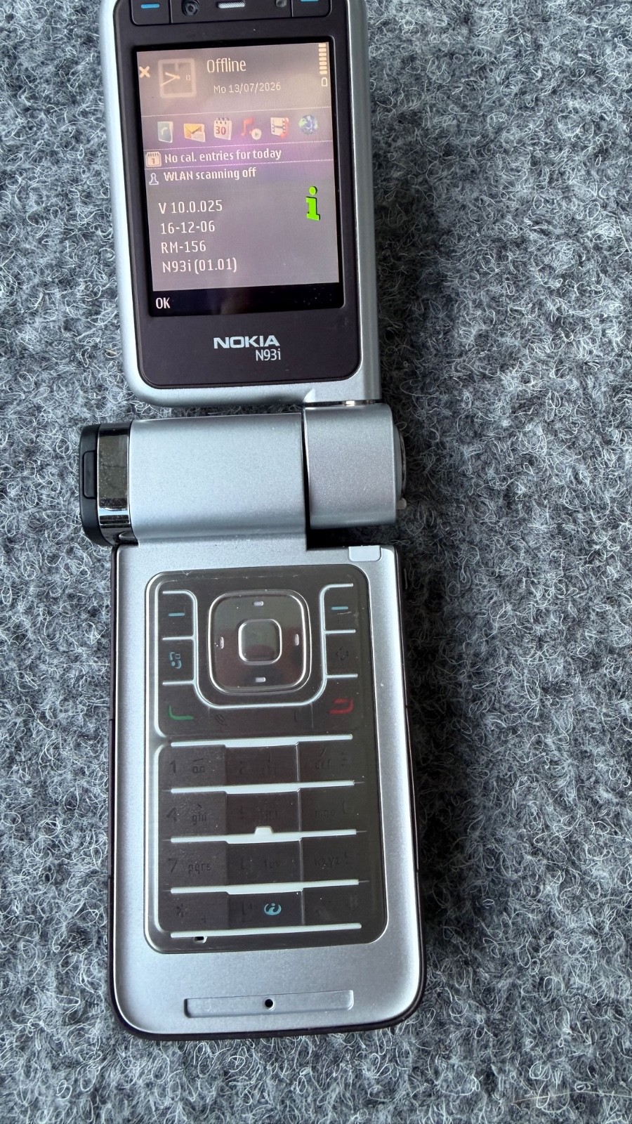 Nokia N93i Pre-production Prototype