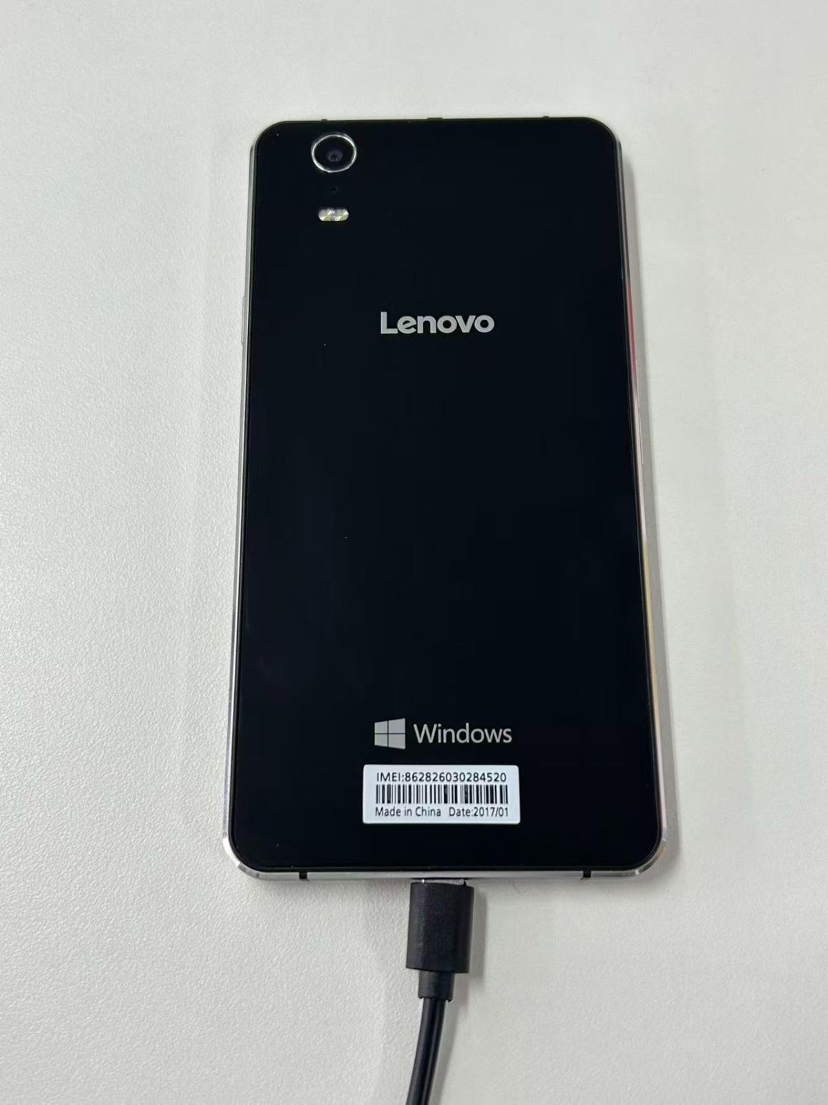 Lenovo 503LV Smartphone Black Windows 10 Mobile SoftBank SIM Unlocked Keitai JP