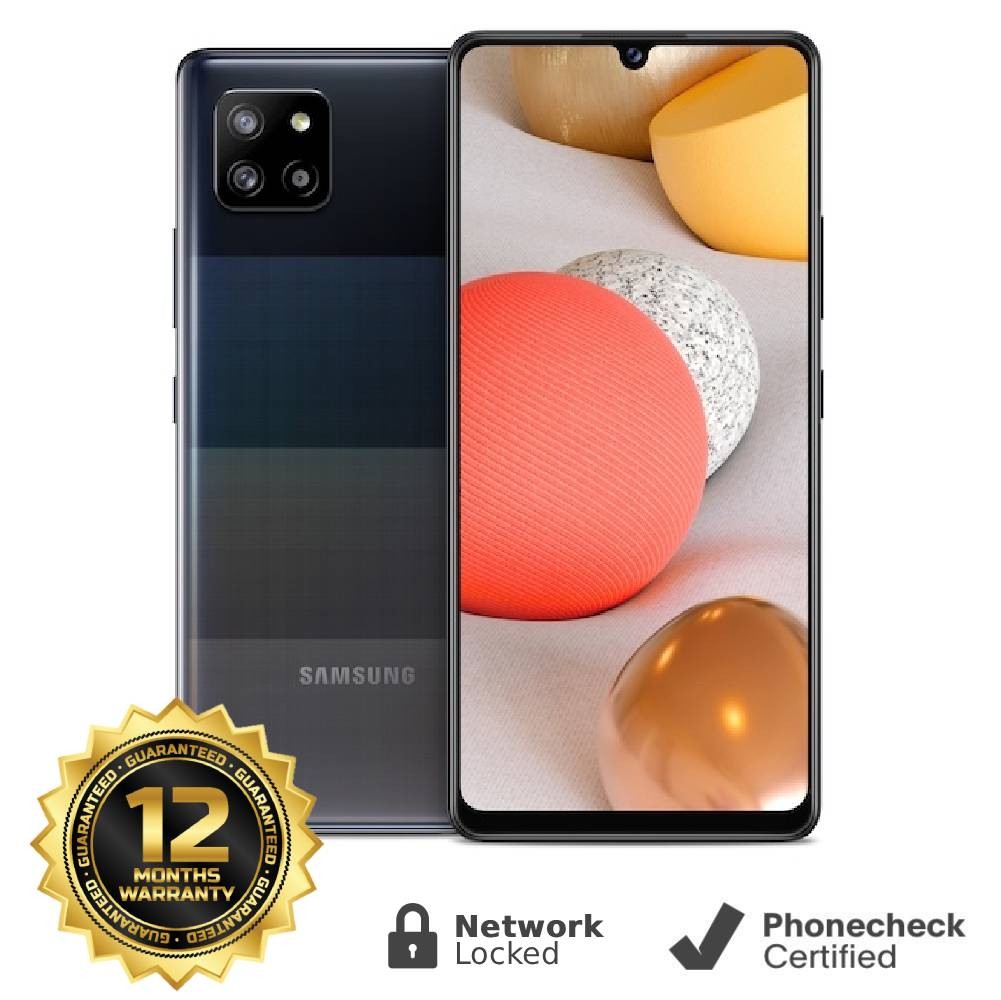 Samsung Galaxy A42 – 128 GB – Prism Dot Black (Spectrum) Smartphone – Excellent