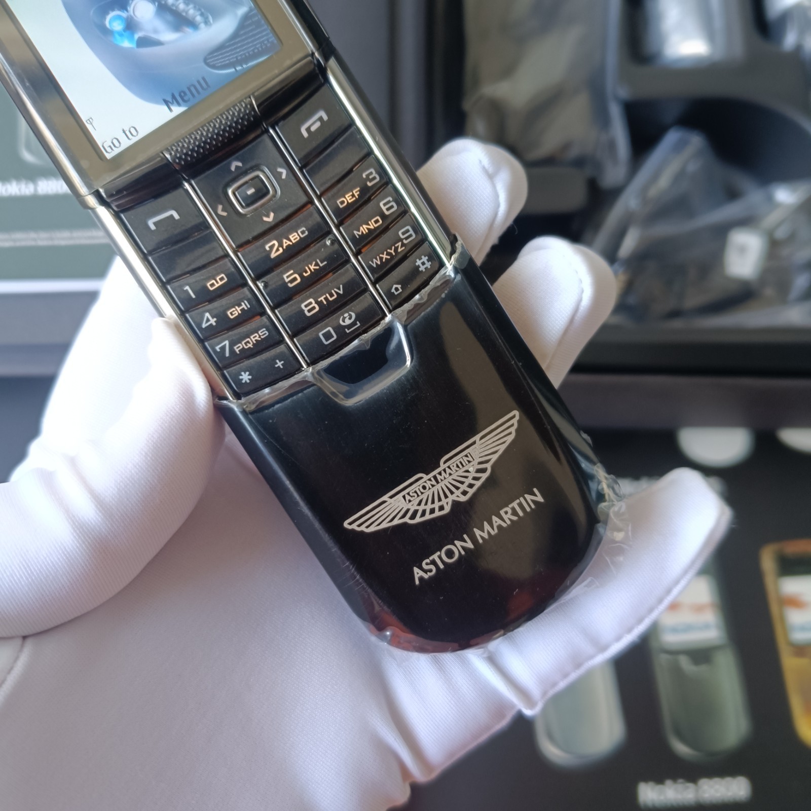 RARE NOKIA 8800 ASTON MARTIN EDITION UNLOCKED GSM MOBILE PHONE MADE IN GERMANY