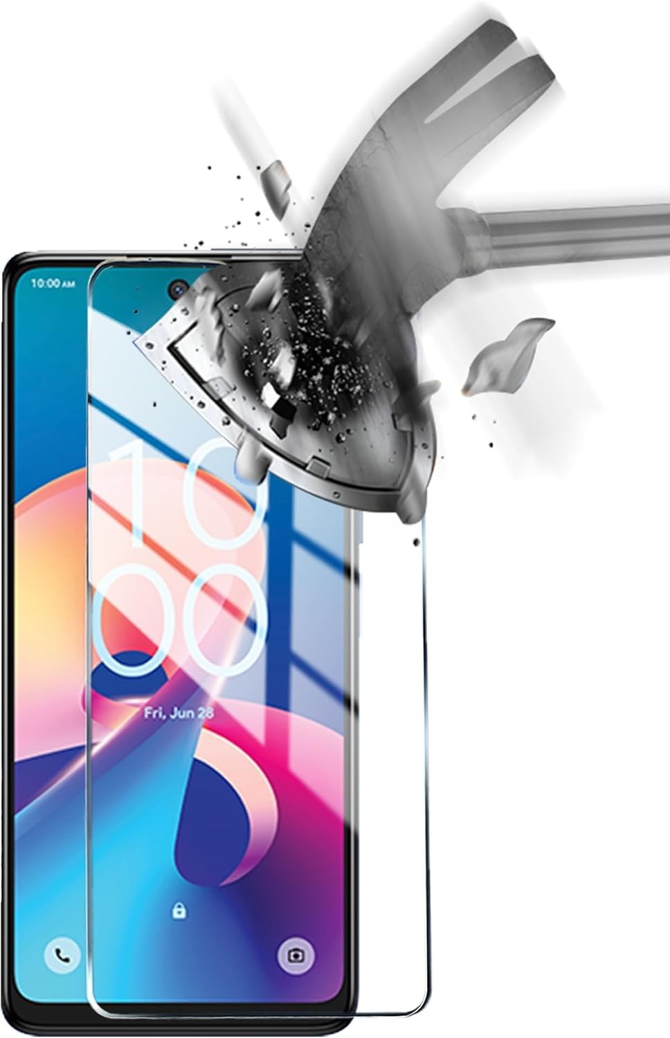 3PCS Tempered Glass Screen Protectors for TCL K32 5G TCL K33 5G Lively Jitterbug